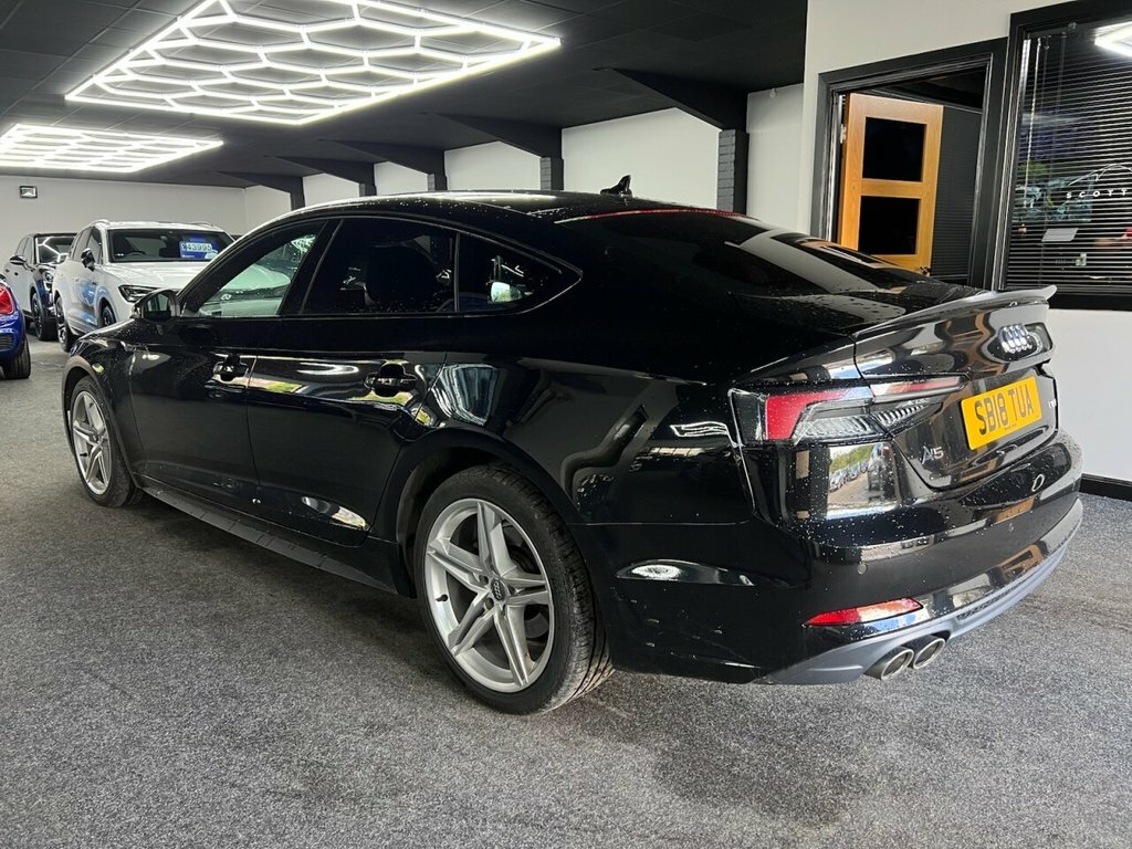 Audi A5 2L S Line Black #3