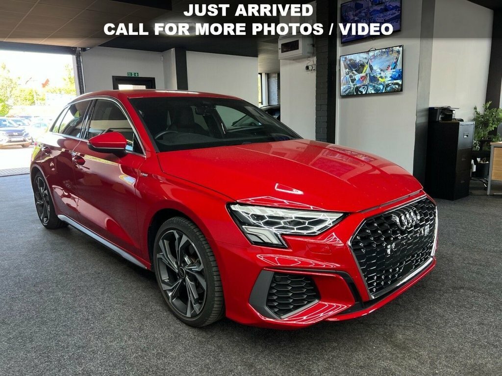 Audi A3 1.5L S Line Red