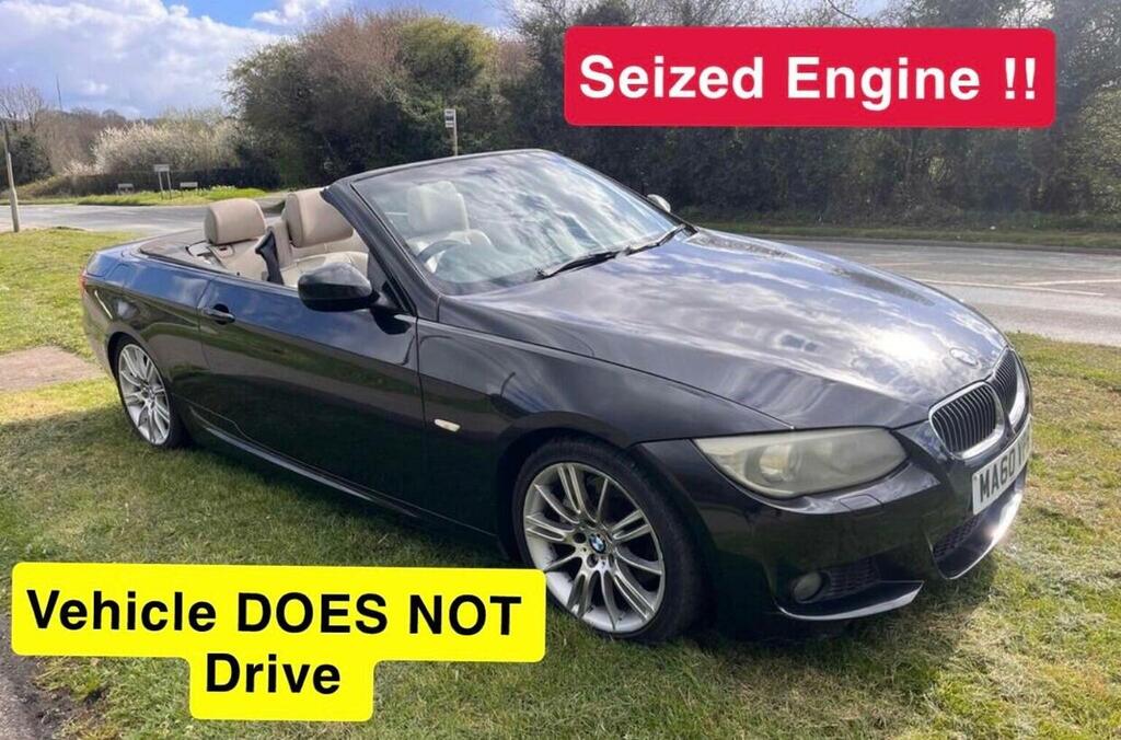 BMW 3 Series Convertible 3.0 325I M Sport Steptronic Euro 5 Black