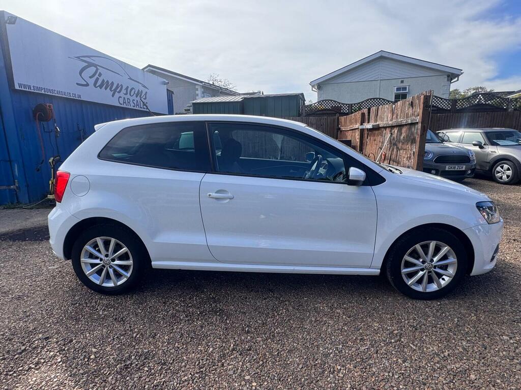 Volkswagen Polo Hatchback 1.2 Tsi Bluemotion Tech Match Euro 6 S DC16ZTT White #6