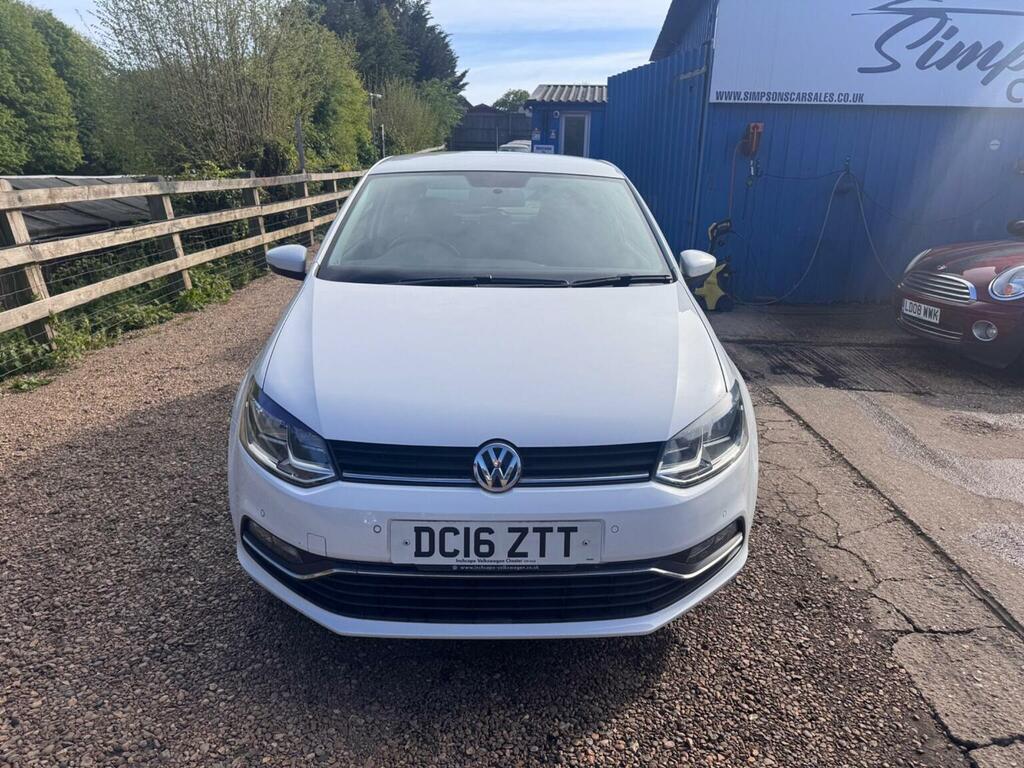 Volkswagen Polo Hatchback 1.2 Tsi Bluemotion Tech Match Euro 6 S DC16ZTT White #2