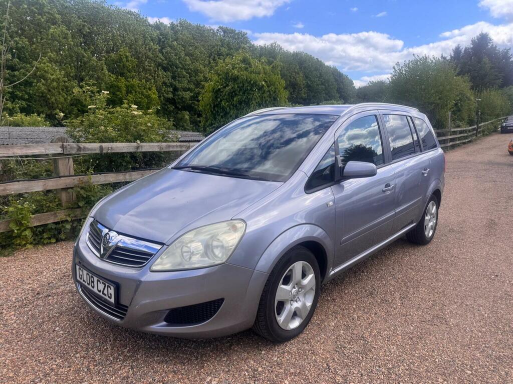 Vauxhall Zafira Mpv 1.6 Breeze Euro 4 200808 Silver #3