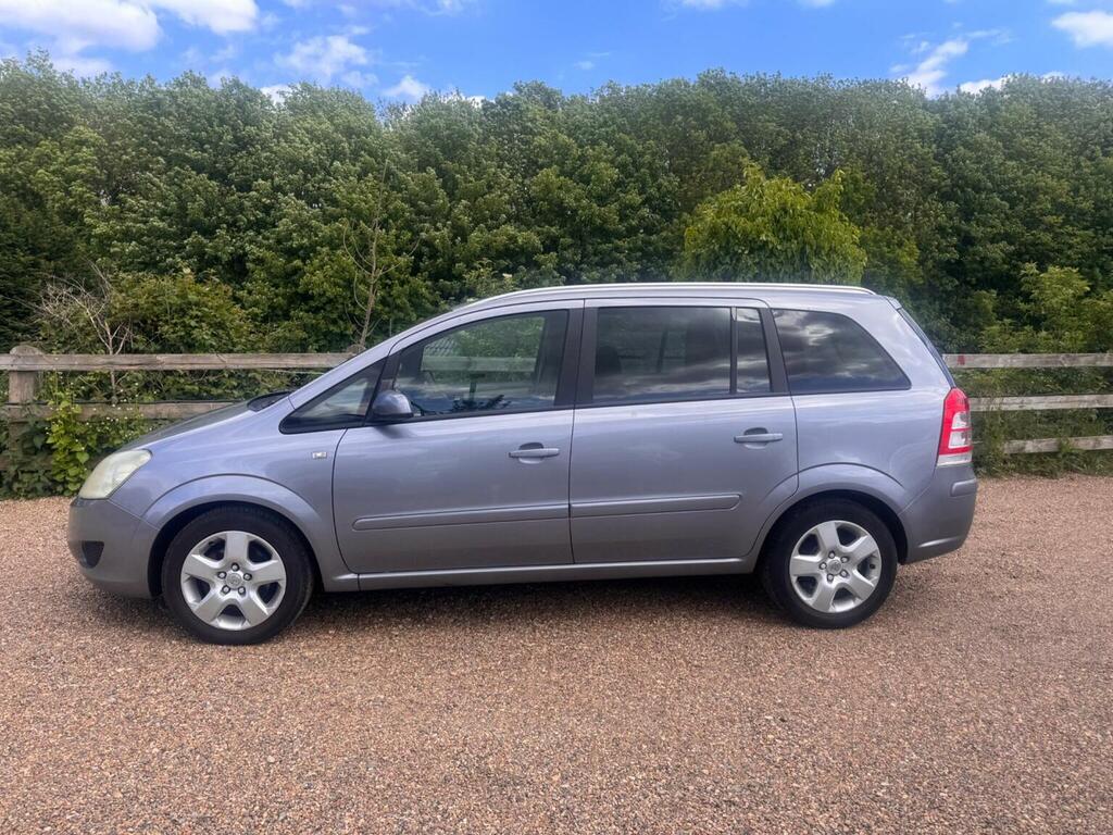 Vauxhall Zafira Mpv 1.6 Breeze Euro 4 200808 Silver #6