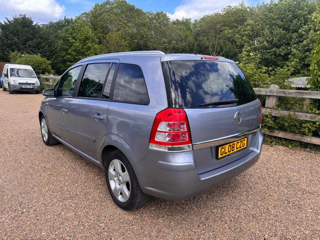 Vauxhall Zafira Mpv 1.6 Breeze Euro 4 200808 Silver #5