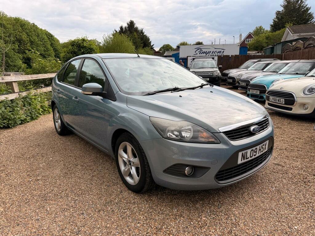 Ford Focus Hatchback 1.6 Zetec S 200909 Blue