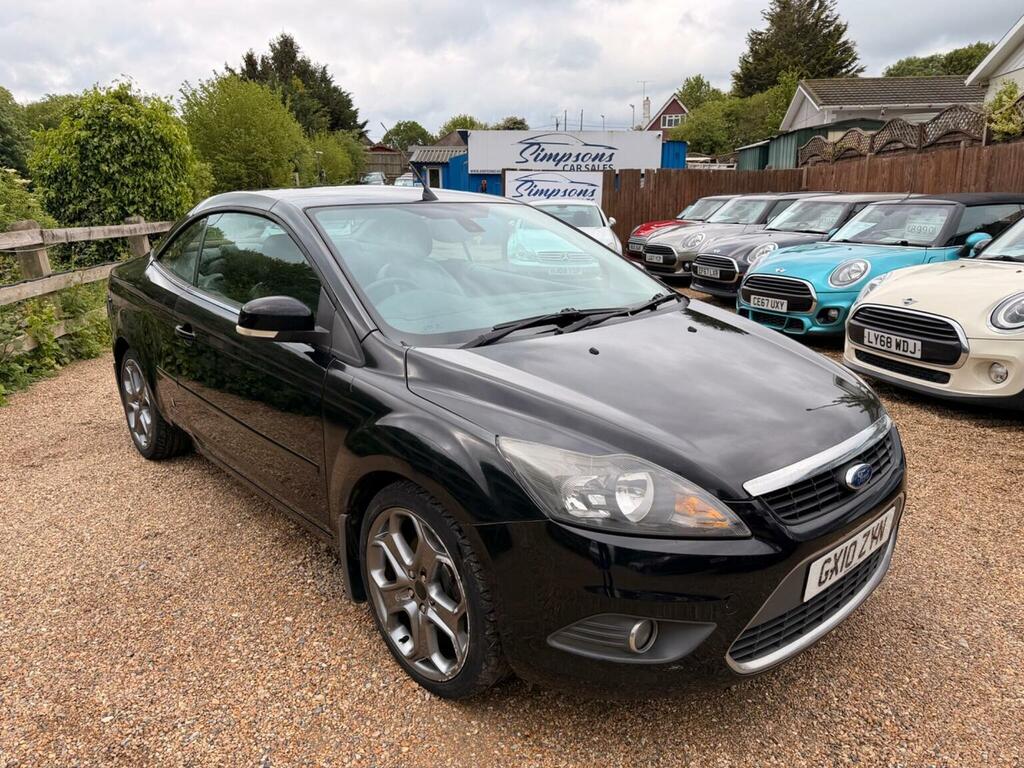 Ford Focus Cc Convertible 2.0 Cc-3 201010 Black