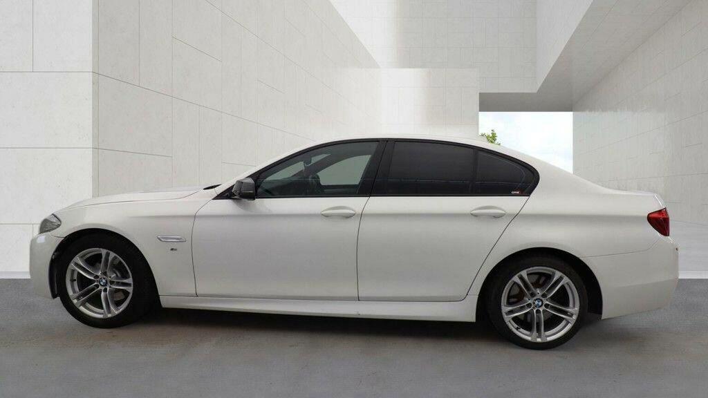 BMW 5 Series Saloon 2.0 520D M Sport Euro 6 Ss 201 YR63DXY White #5