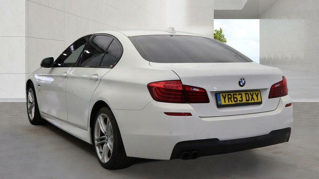 BMW 5 Series Saloon 2.0 520D M Sport Euro 6 Ss 201 YR63DXY White #2