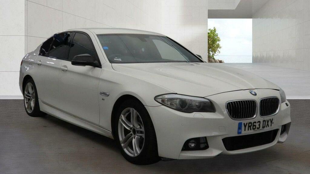 BMW 5 Series Saloon 2.0 520D M Sport Euro 6 Ss 201 White