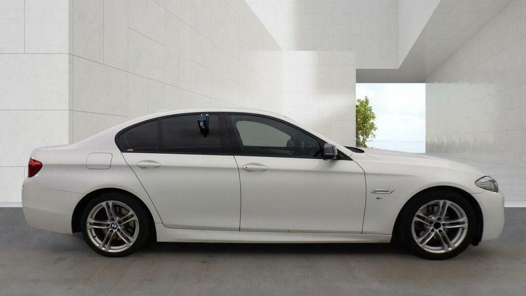 BMW 5 Series Saloon 2.0 520D M Sport Euro 6 Ss 201 YR63DXY White #4