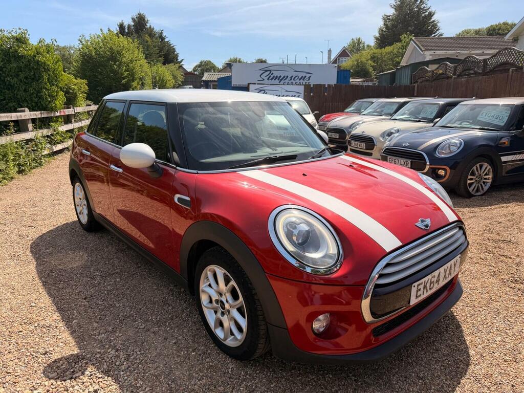 Mini Hatch Hatchback 1.5 Cooper Euro 6 Ss 20146 Red