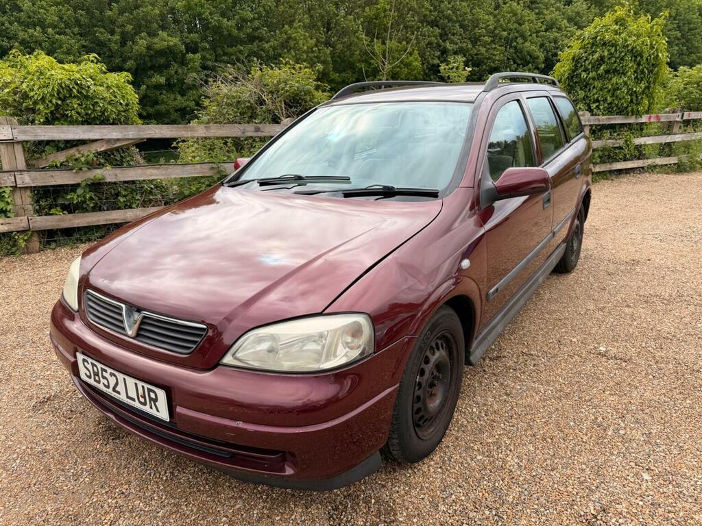 Vauxhall Astra Estate 1.6I Club Ac 200352 Red #3