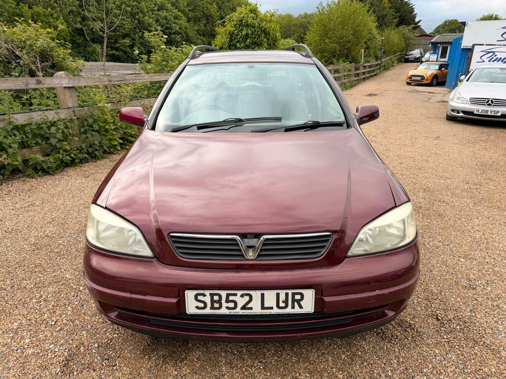 Vauxhall Astra Estate 1.6I Club Ac 200352 Red #2