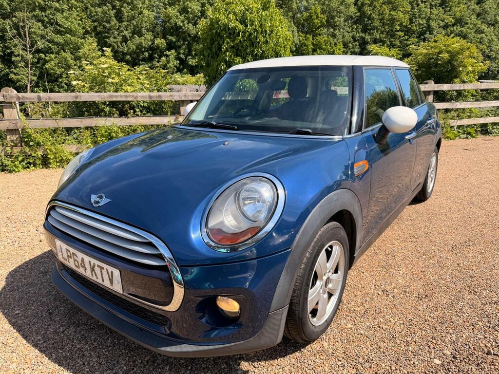 Mini Hatch Hatchback 1.5 Cooper D Euro 6 Ss 2015 LP64KTV Blue #3