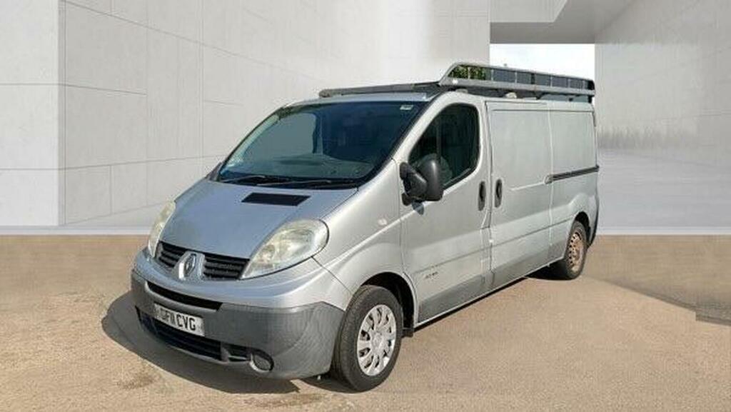 Renault Trafic Panel Van 2.0 Dci Ll29 L3 H1 Phase 3 20111 Silver #2
