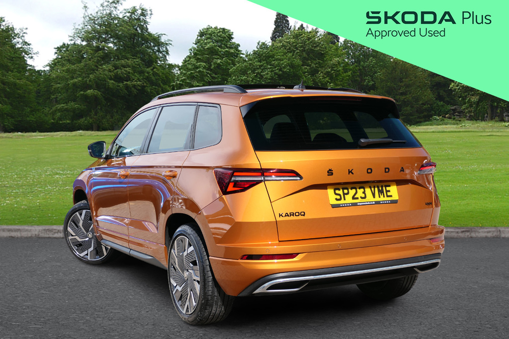 Skoda Karoq 2.0 Tsi Sportline 4X4 Dsg 190 Ps SP23VME Orange #3