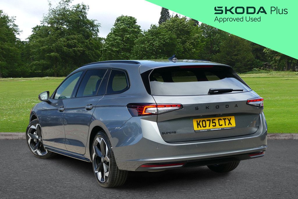 Skoda Superb 2.0 Tsi 204 Sportline Dsg 204 Ps KO75CTX Grey #3
