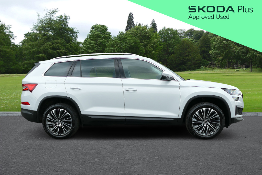 Skoda Kodiaq 2.0 Tsi 190 Se L Executive 4X4 Dsg 7 Seat 1 PK23HDA White #4