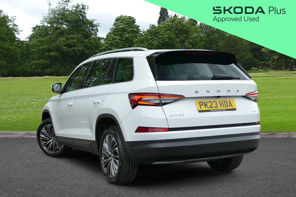 Skoda Kodiaq 2.0 Tsi 190 Se L Executive 4X4 Dsg 7 Seat 1 PK23HDA White #3