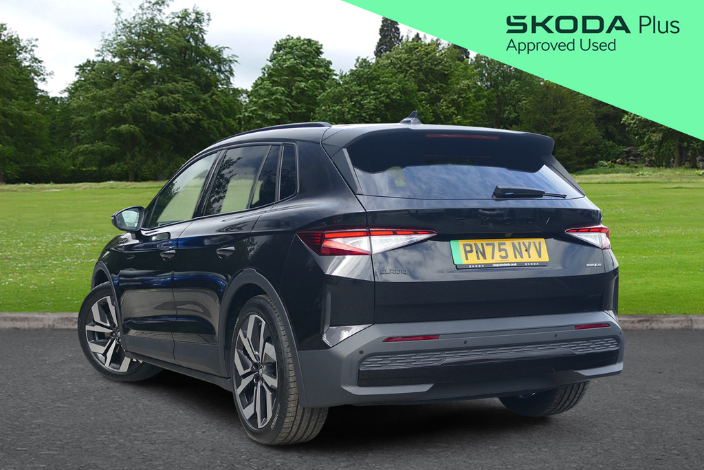 Skoda Elroq 210Kw 85 Sportline 82Kwh 286 Ps PN75NYV Black #3