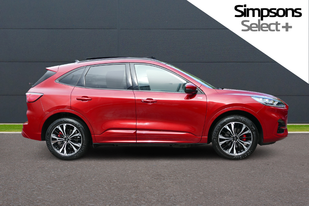 Ford Kuga 2.5 Phev St-line X Cvt 225 Ps PF23DNU Red #4