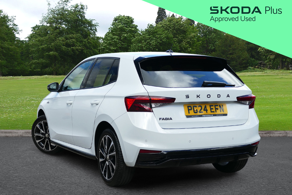 Skoda Fabia 1.0 Tsi 116 Monte Carlo 116 Ps PG24EFN White #3