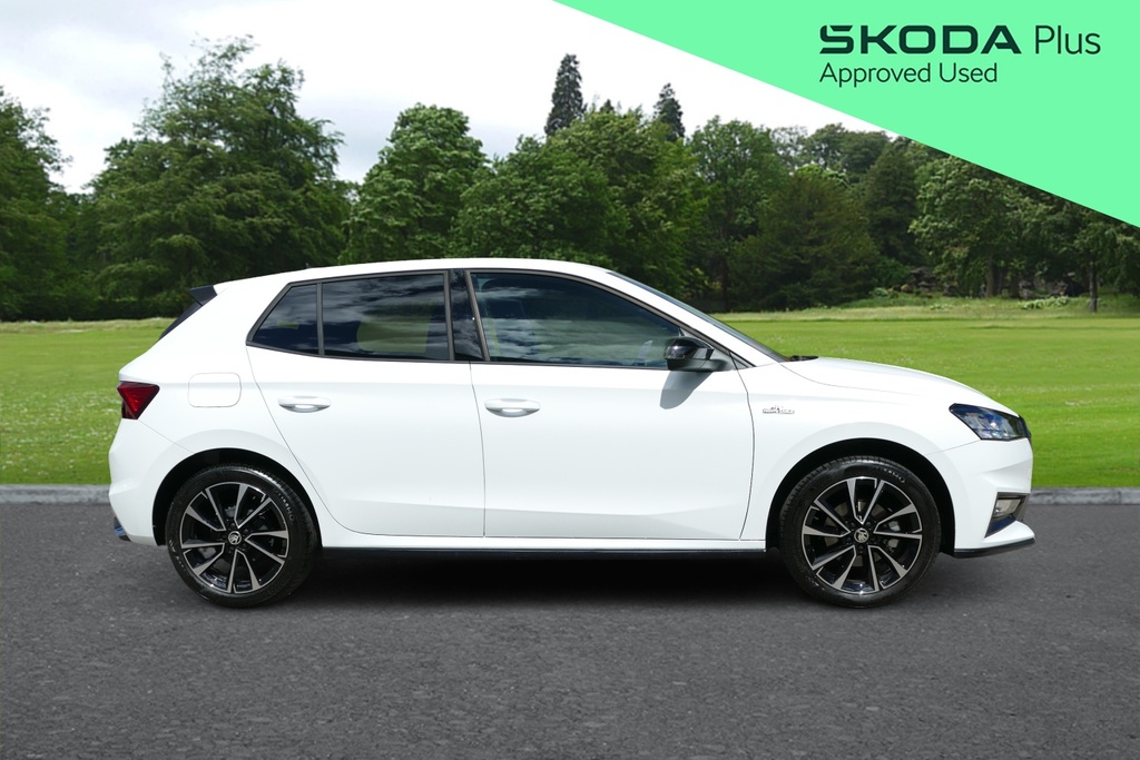 Skoda Fabia 1.0 Tsi 116 Monte Carlo 116 Ps PG24EFN White #4