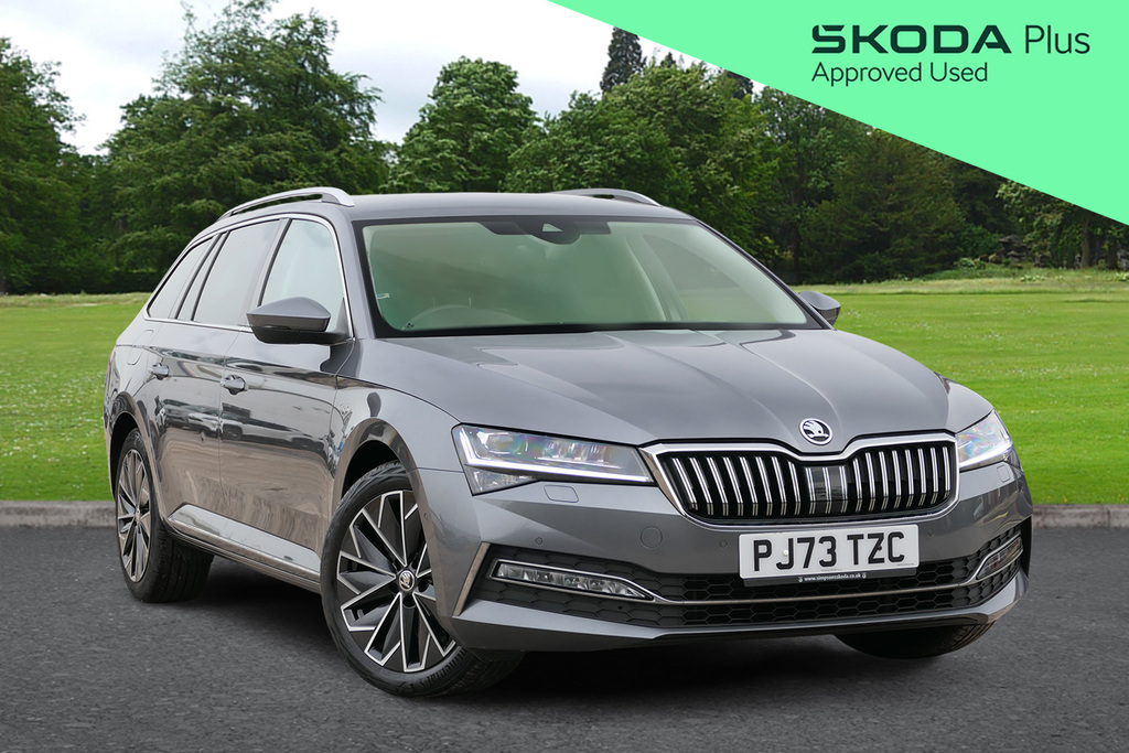 Skoda Superb 2.0 Tdi Cr 200 Laurin Klement Dsg 200 Ps Grey