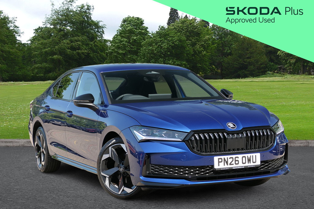 Skoda Superb 2.0 Tdi Sportline Dsg 150 Ps Blue