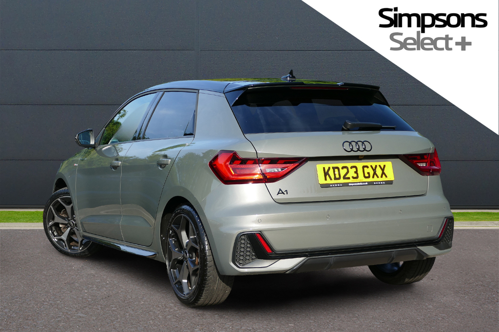 Audi A1 30 Tfsi 110 Black Edition 110 Ps KD23GXX Grey #3