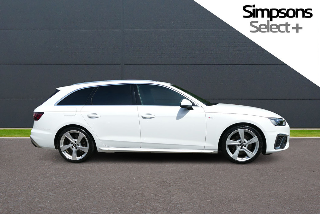 Audi A4 35 Tfsi S Line S Tronic 150 Ps KT72OBP White #4