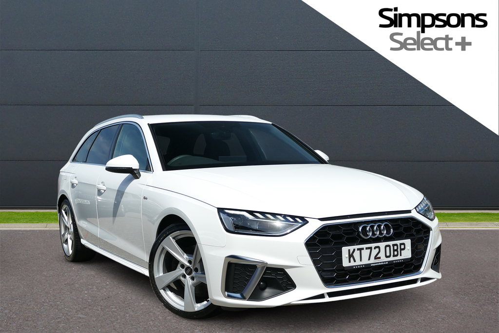Audi A4 35 Tfsi S Line S Tronic 150 Ps White