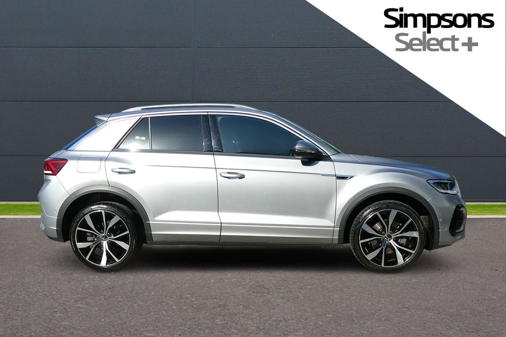 Volkswagen T-Roc 1.5 Tsi R-line Dsg 150 Ps PN74URA Silver #4