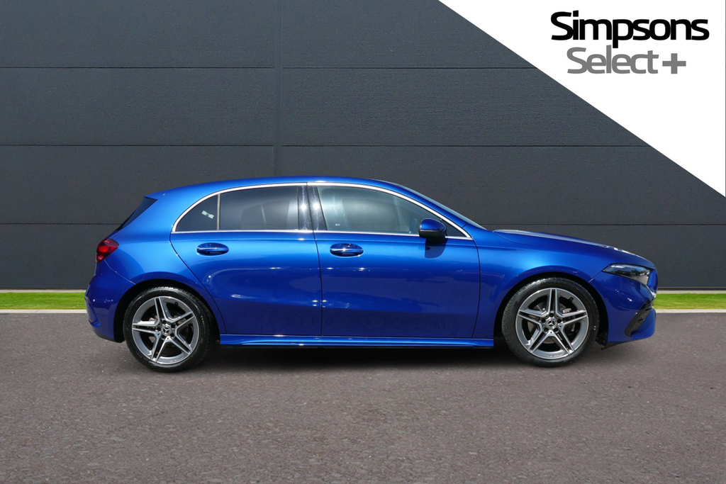 Mercedes-Benz A Class A180 Amg Line Premium 136 Ps PO24UMM Blue #4