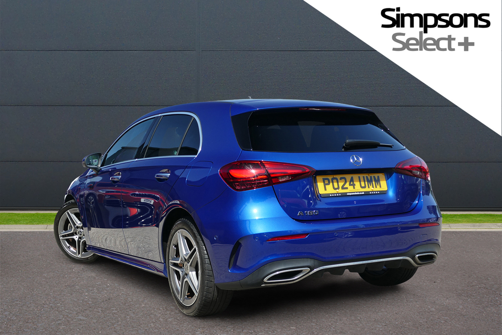 Mercedes-Benz A Class A180 Amg Line Premium 136 Ps PO24UMM Blue #3