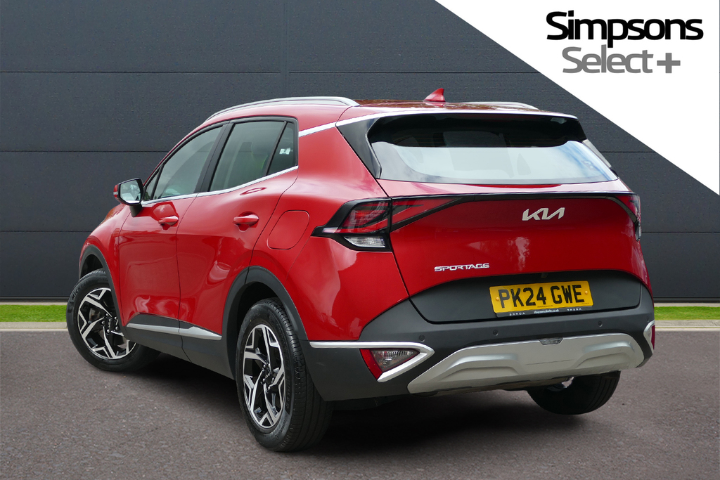 Kia Sportage 1.6T Gdi Isg 2 148 Ps PK24GWE Red #3