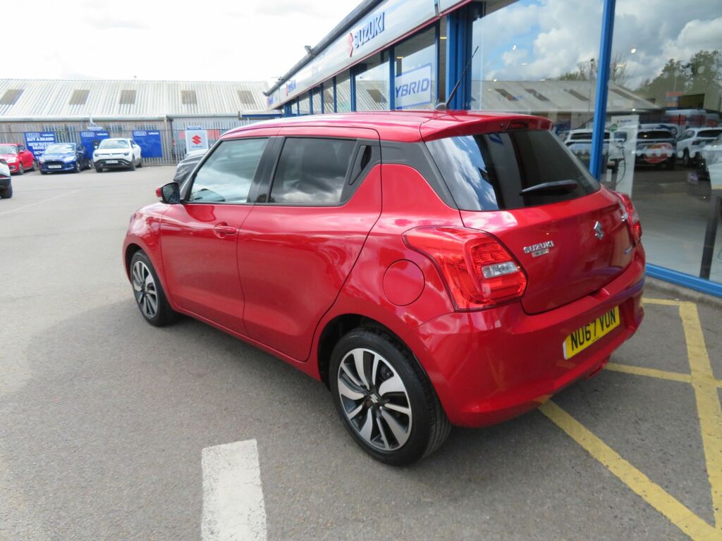 Suzuki Swift Swift Hatchback NU67VUN Red #5