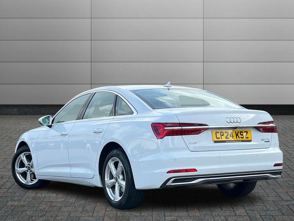 Audi A6 Saloon 2.0 Tdi 40 Sport S Tronic Quattro Euro 6 Ss White #2
