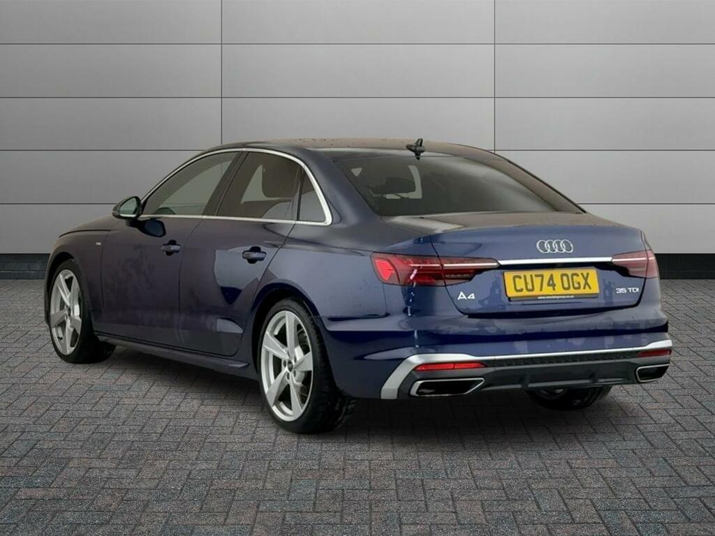 Audi A4 2.0 Tdi 35 S Line S Tronic Euro 6 Ss Blue #2