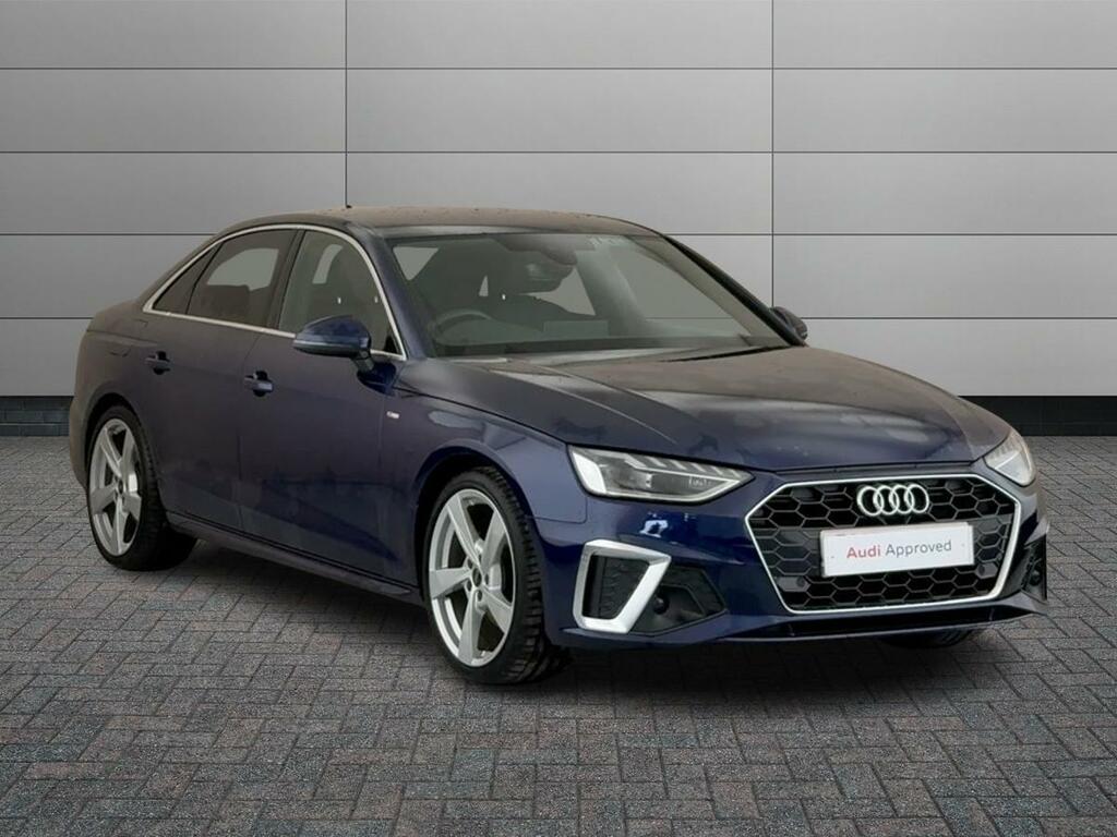 Audi A4 2.0 Tdi 35 S Line S Tronic Euro 6 Ss Blue