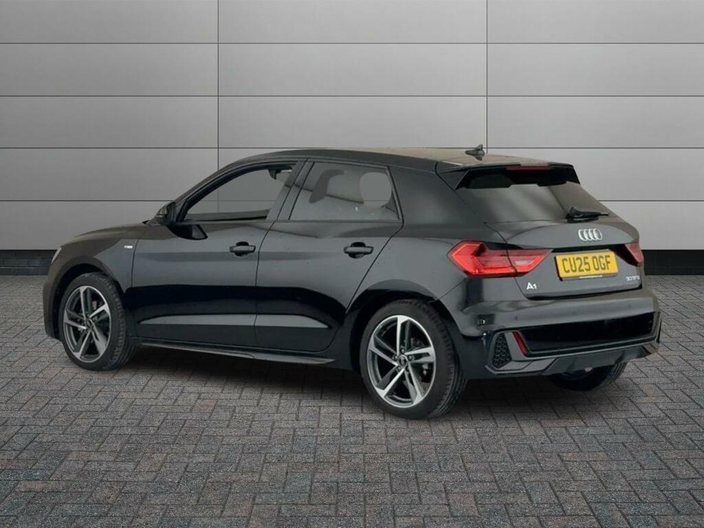 Audi A1 1.0 Tfsi 30 S Line Sportback S Tronic Euro 6 Ss CU25OGF Black #2