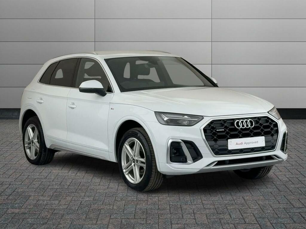 Audi Q5 2.0 Tdi 40 S Line S Tronic Quattro Euro 6 Ss White