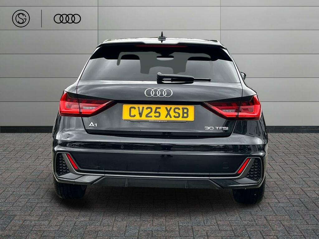 Audi A1 1.0 Tfsi 30 S Line Sportback Euro 6 Ss CV25XSB Black #6