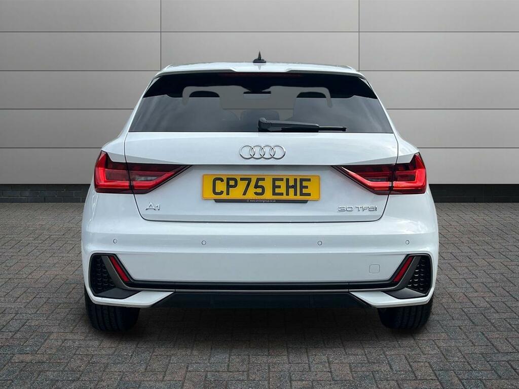 Audi A1 1.0 Tfsi 30 S Line Sportback S Tronic Euro 6 Ss White #6