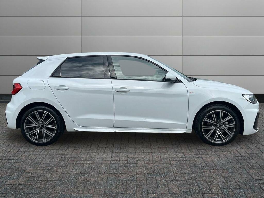 Audi A1 1.0 Tfsi 30 S Line Sportback S Tronic Euro 6 Ss White #5