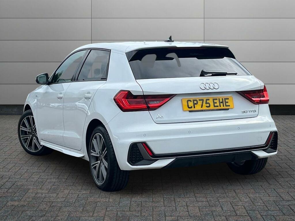 Audi A1 1.0 Tfsi 30 S Line Sportback S Tronic Euro 6 Ss White #2