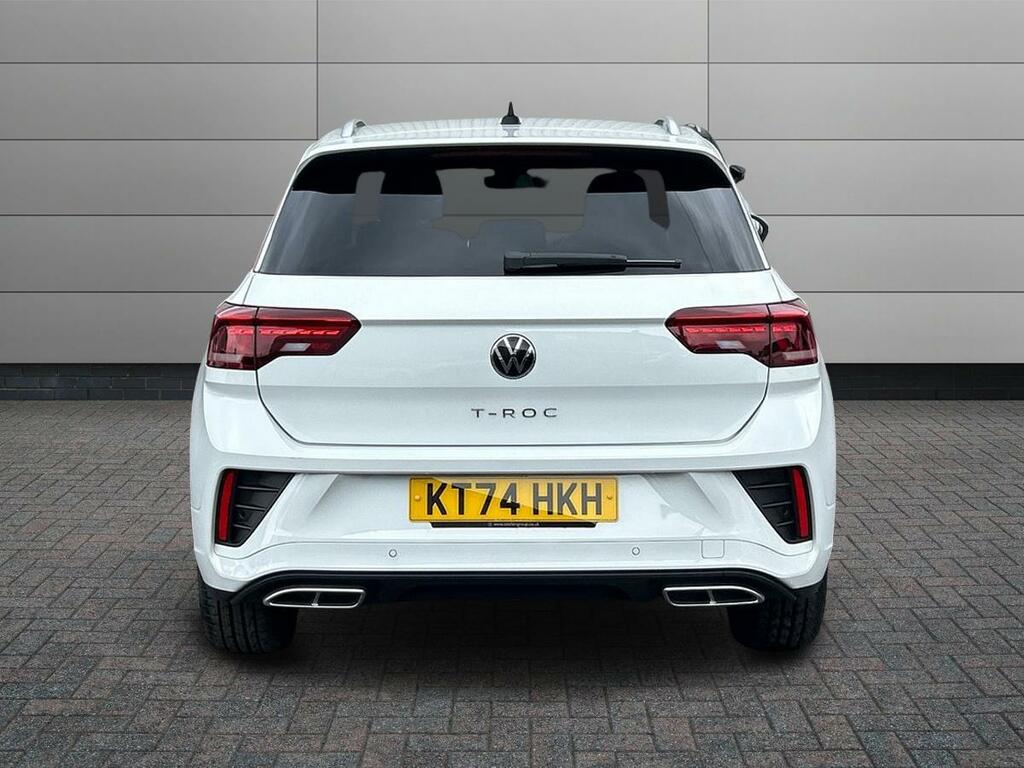 Volkswagen T-Roc 2.0 Tdi R-line Dsg Euro 6 Ss KT74HKH White #6