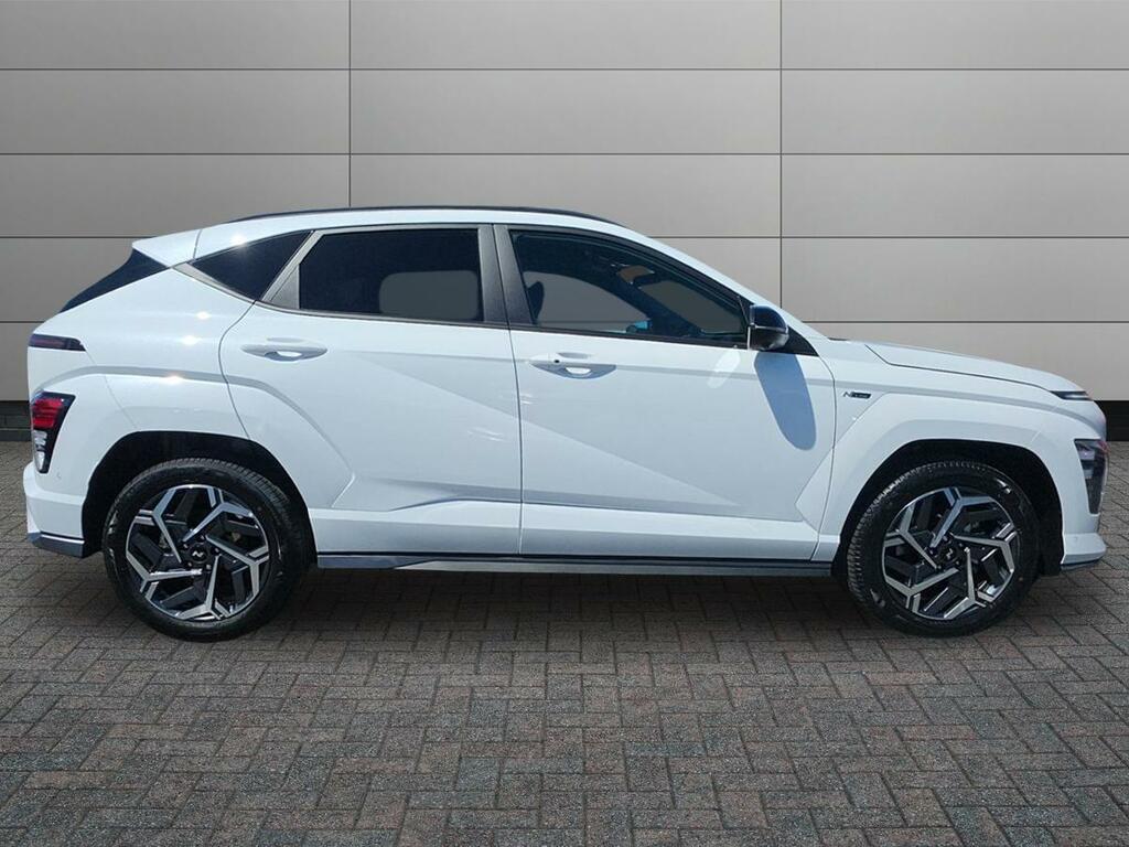 Hyundai Kona 1.6 T-gdi N Line S Dct Euro 6 Ss White #5