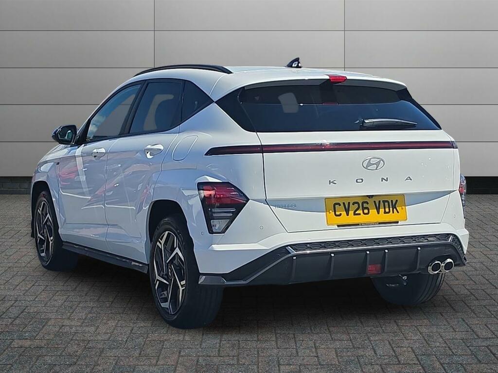 Hyundai Kona 1.6 T-gdi N Line S Dct Euro 6 Ss White #2