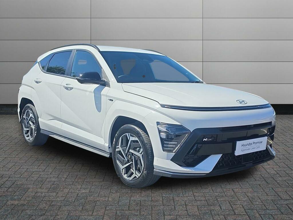 Hyundai Kona 1.6 T-gdi N Line S Dct Euro 6 Ss White